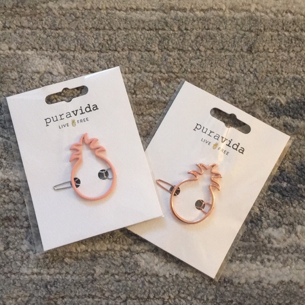 Pura vida hair Barrettes